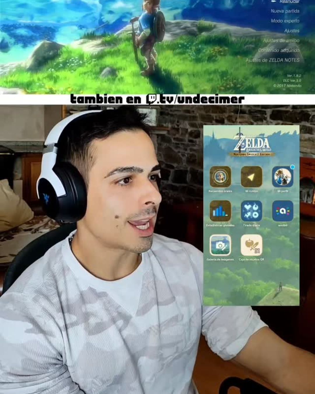 Toca BotW en Switch 2 😬 • #Directos #Zelda #NuevaSerie  #breathofthewild #ZeldaNotes