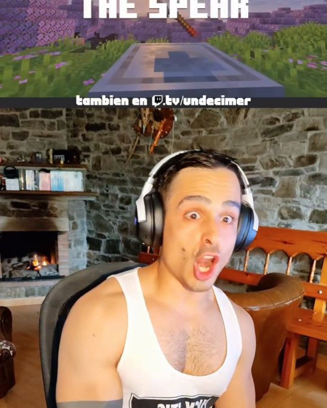 UNA LANZA EN MINECRAFT!?!? #PEC #MC #Actualizacion #Drop  #Cine